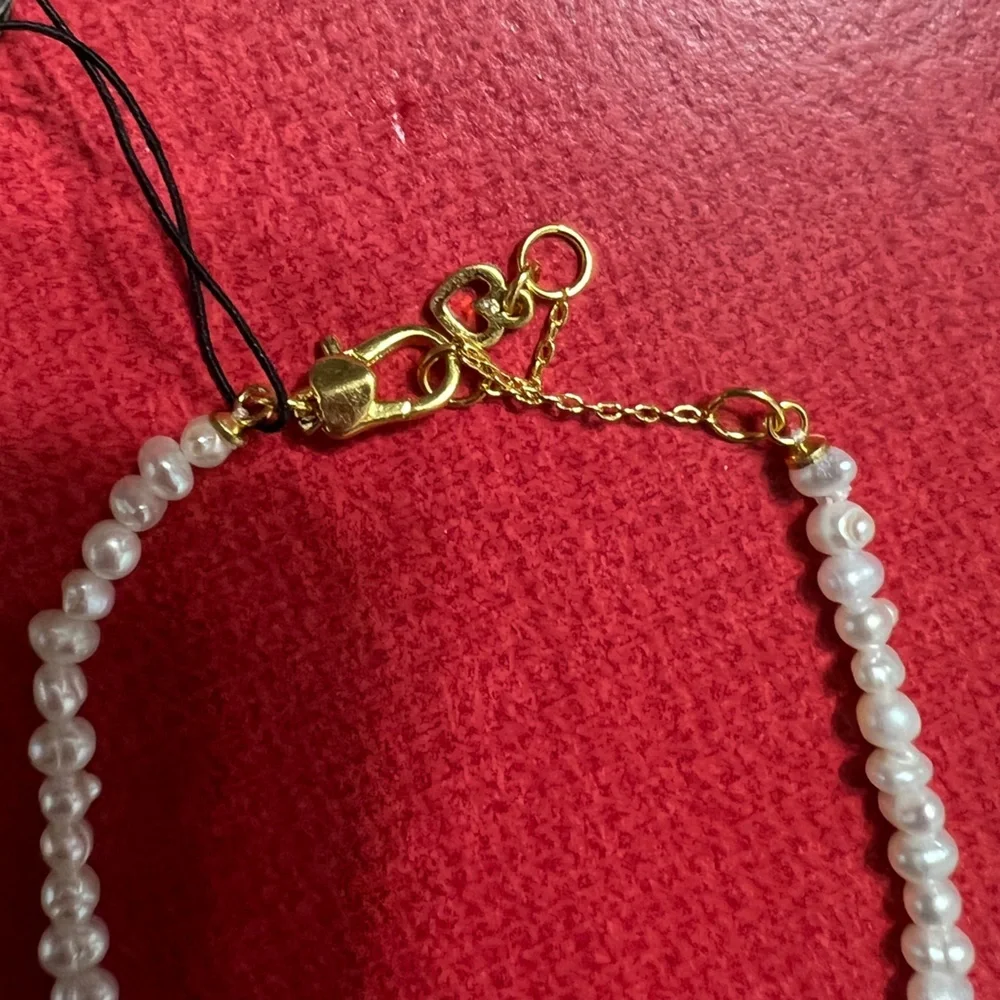 Kate Spade Wrapped in a Bow Pearl Charm Bracelet - Picture 4 of 6